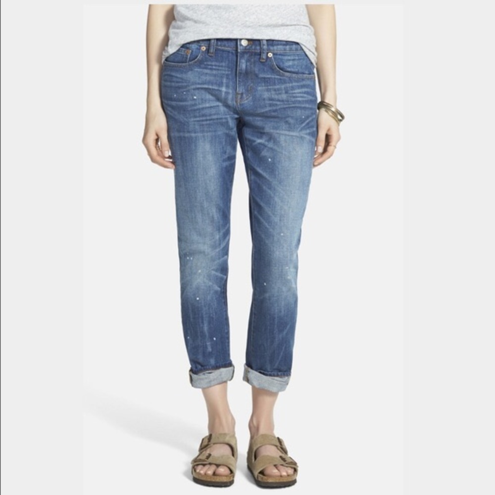 Madewell slim boy jean